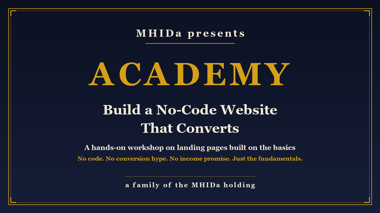 Build a No-Code Website That Converts cover