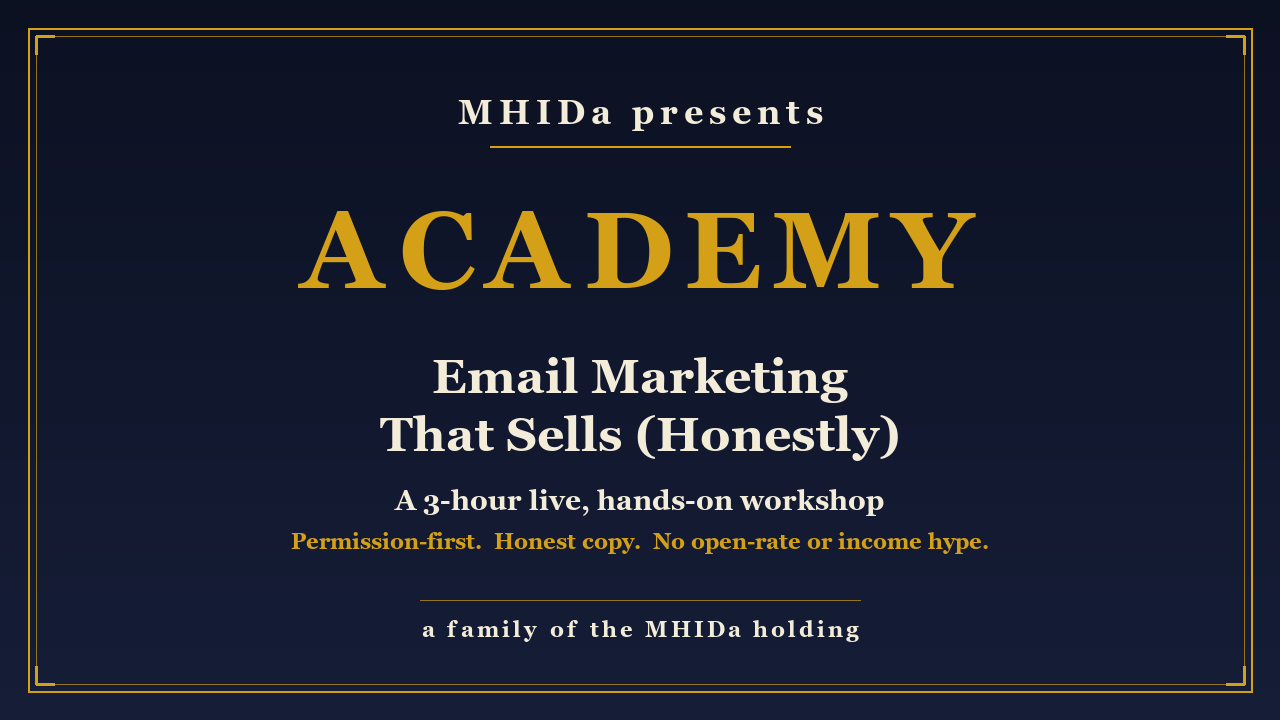 Email Marketing That Sells (Honestly) cover