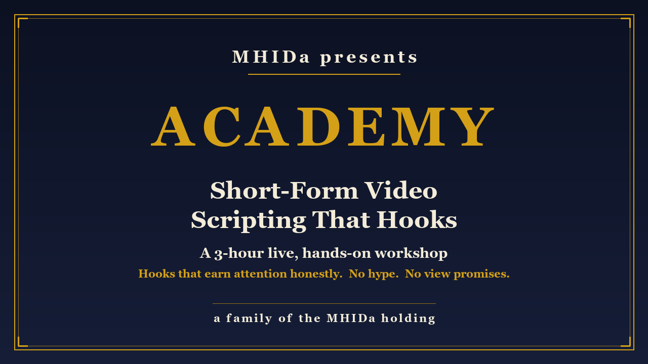 Short-Form Video Scripting That Hooks cover