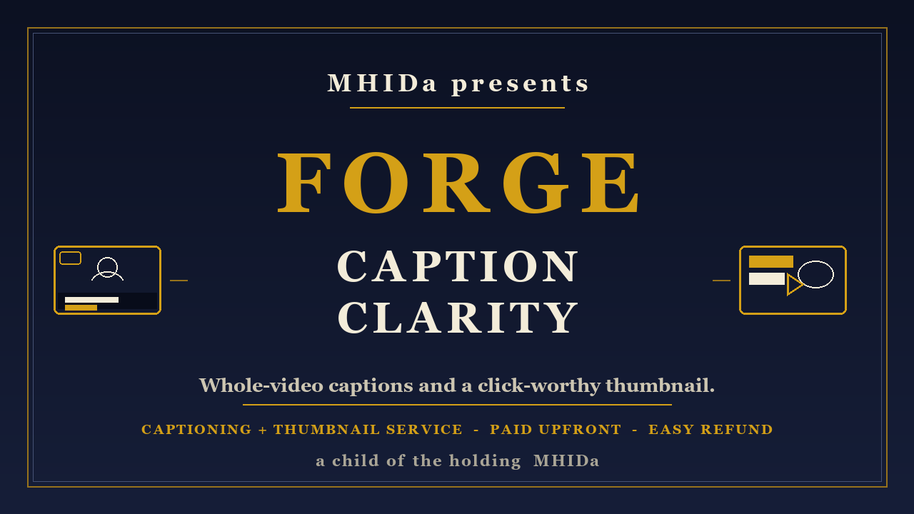 CAPTION CLARITY cover