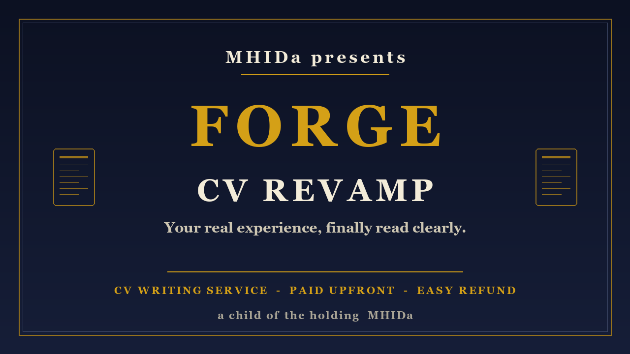 CV REVAMP cover