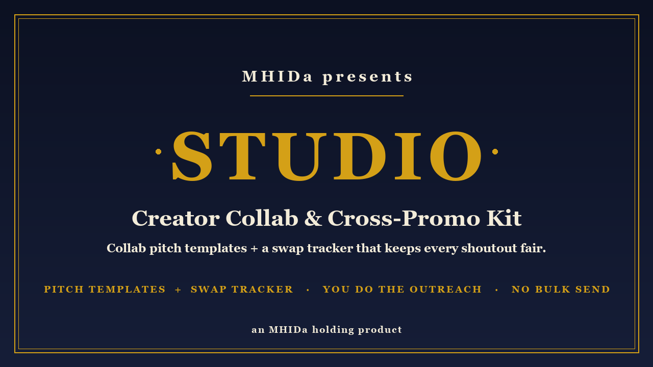 Creator Collab & Cross-Promo Kit cover